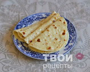 Лепешки на молоке