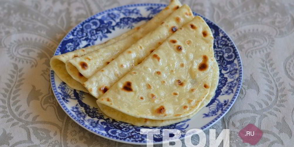 Рецепт лепешки на молоке