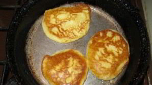 лепешки на сметане