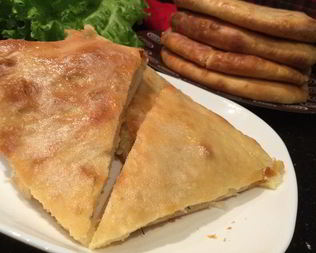 Лепешки с картофелем и сыром