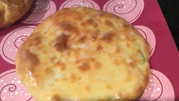 лепешки с картофелем и сыром