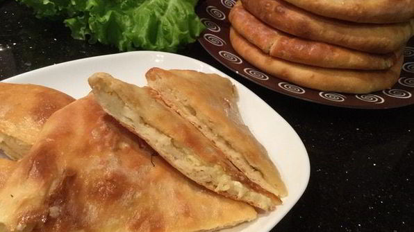 лепешки с картофелем и сыром