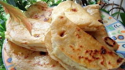 Лепешки с картофелем Кыстыбай кузикмяк