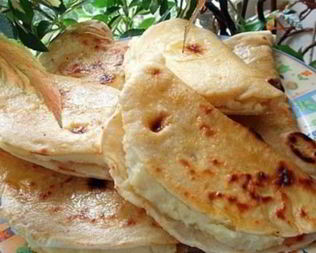 Лепешки с картофелем Кыстыбай кузикмяк