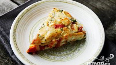 Лепешки с овощами и сыром Фета