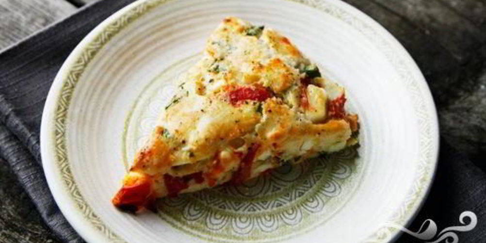 Рецепт лепешки с овощами и сыром фета