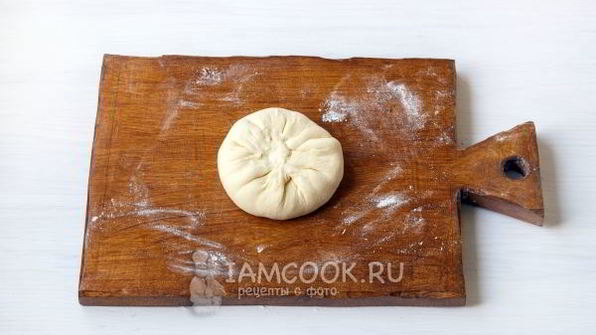 лепешки с сыром и зеленью на сковороде