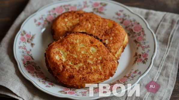 лепешки с творогом