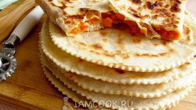 Лепешки с тыквой