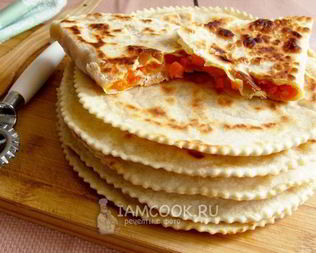 Лепешки с тыквой