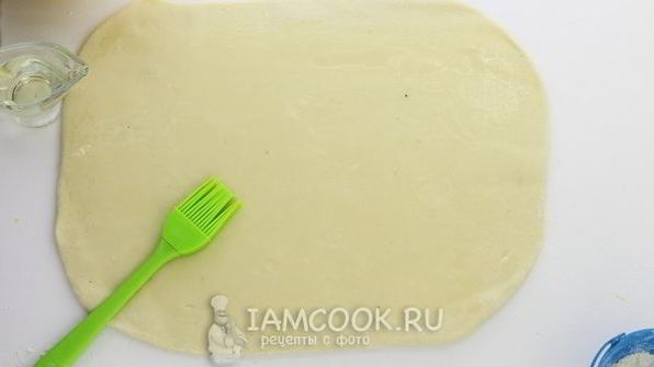 лепешки с зеленым луком на сковороде