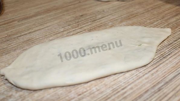 лепешки с зеленью на сковороде