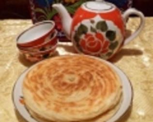 Лепешки слоеные