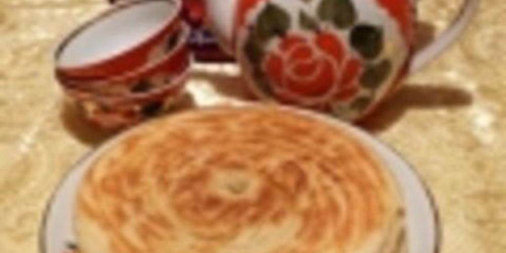 Рецепт лепешки слоеные