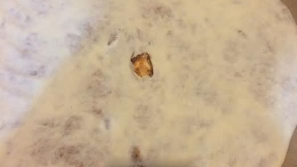 лобиани — лепешка с фасолью