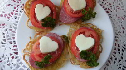 Макаронные лепешки