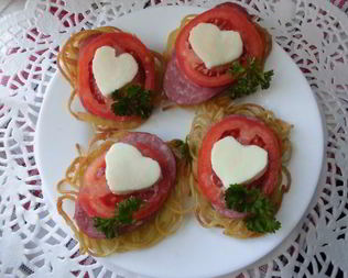 Макаронные лепешки