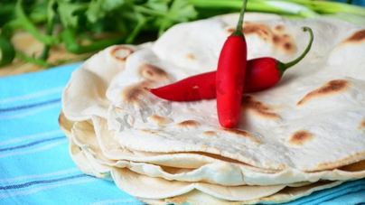 Мексиканская лепешка тортилья