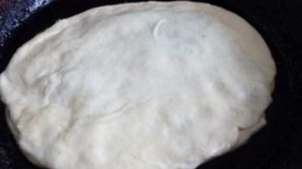 постные лепешки с зеленью