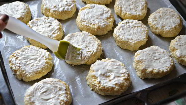 пшенно-творожные лепешки, запеченные в духовке к завтраку