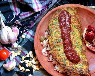 Рыбная лепешка