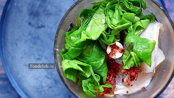 рыбная лепешка