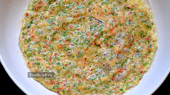 рыбная лепешка