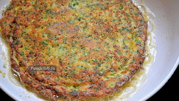 рыбная лепешка