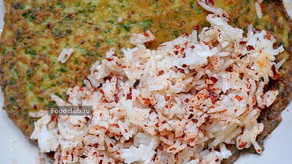 рыбная лепешка