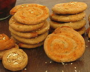 Ржаные пряные лепешки