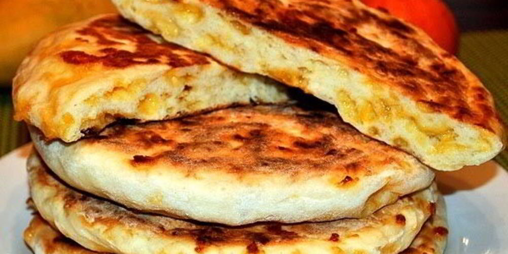 Рецепт сырные лепешки