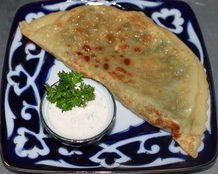 Турецкая лепешка гезлеме