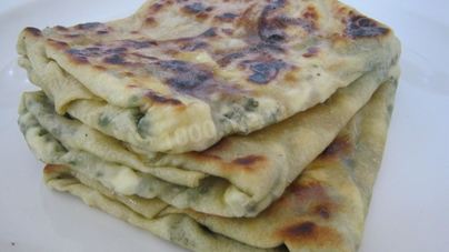Турецкие лепешки с брынзой