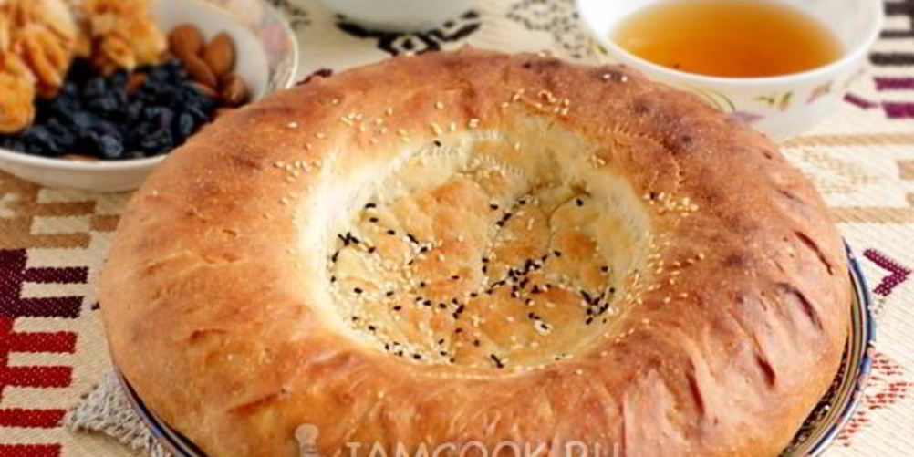 Рецепт узбекская лепешка на кефире в духовке