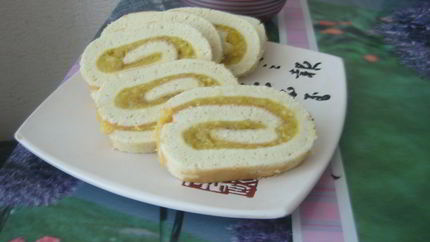 Лимонный рулет