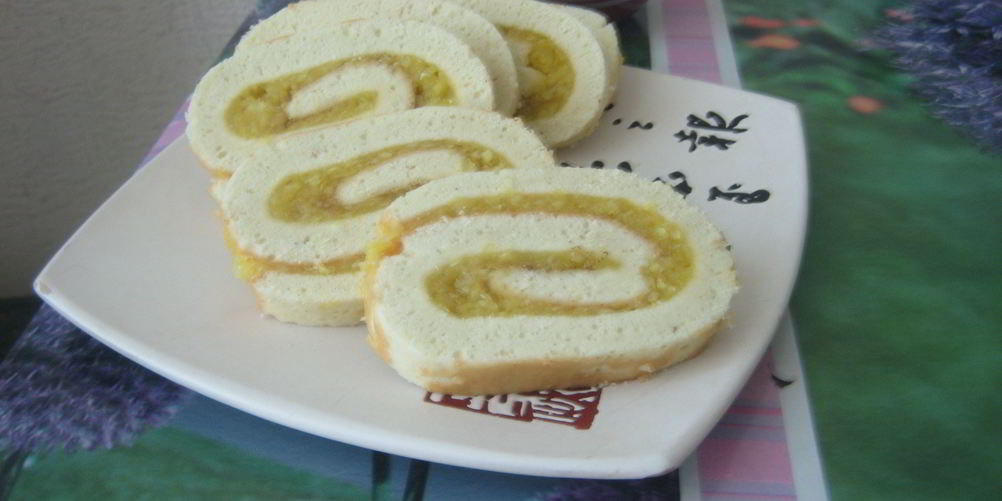 Рецепт лимонный рулет