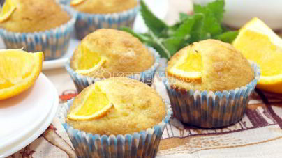 Апельсиновые маффины Оранжевое чудо