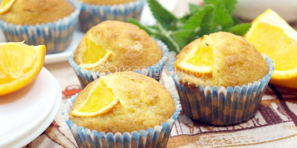 Рецепт апельсиновые маффины оранжевое чудо