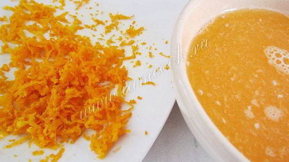 апельсиновые маффины с ягодами