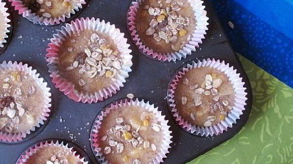 банановые маффины