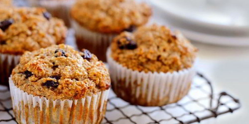 Рецепт домашние овсяные маффины с изюмом