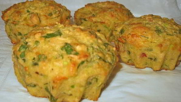 кабачковые маффины