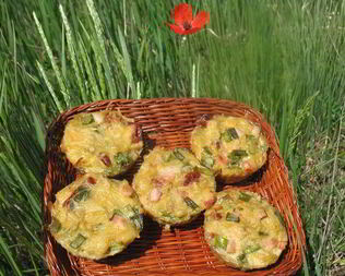 Картофельные маффины