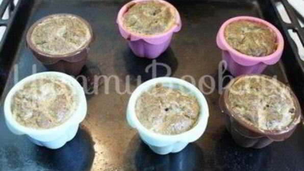 курино-грибные маффины