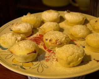 Лимонные мини-маффины