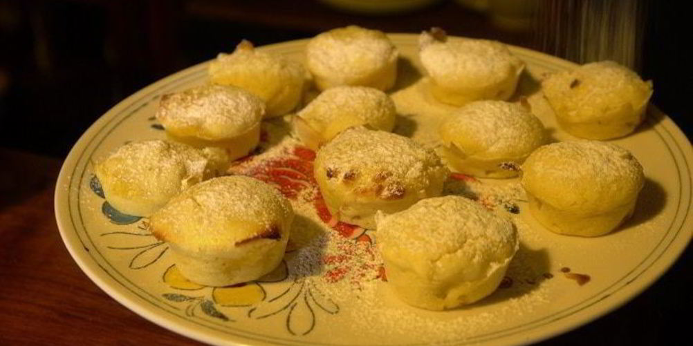 Рецепт лимонные мини-маффины