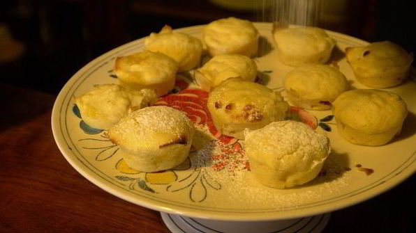 лимонные мини-маффины