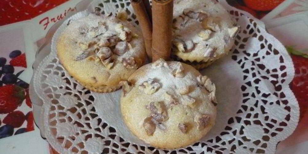 Рецепт маффины кофейные с орешками