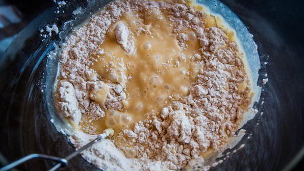 маффины на йогурте с черникой и овсяными хлопьями