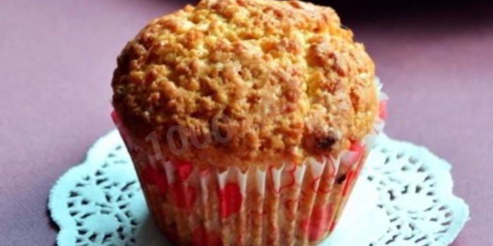 Рецепт маффины на кефире с джемом в формочках